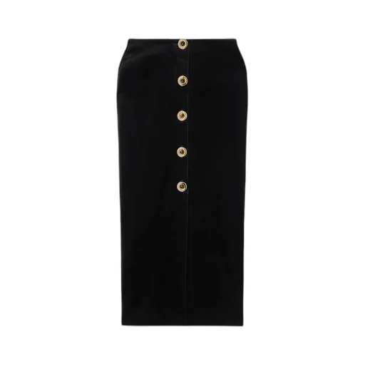 Jealousy Sussex Cotton-Velvet Maxi Skirt