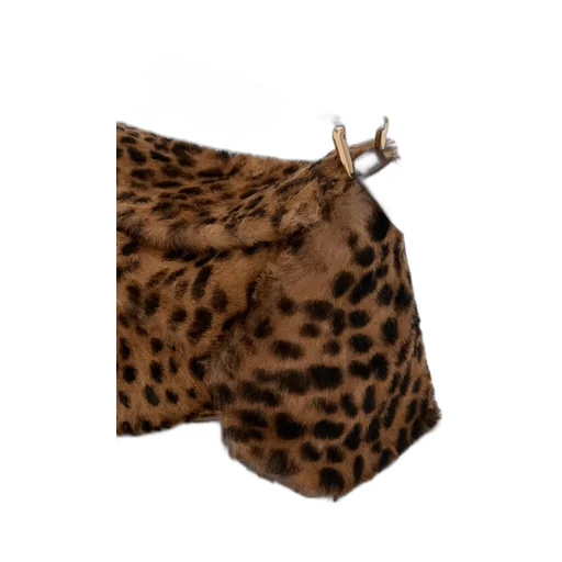 Loewe Leopard Printed Small Puzzle Edge Tote Bag