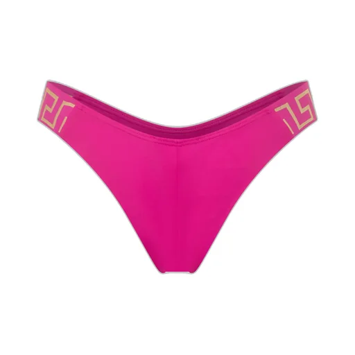 Versace Logo Band Swimsuit Bottoms