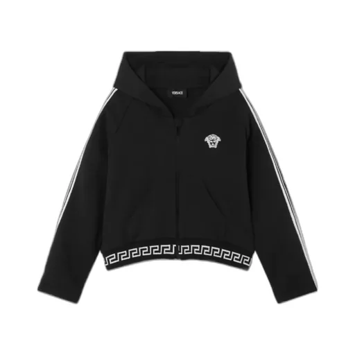 Versace Kids Greca Kids Zip Hoodie
