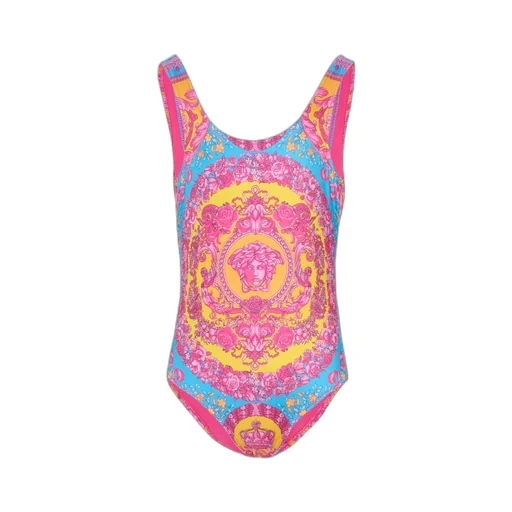 Versace Kids Medusa Printed One-Piece Swimsuit