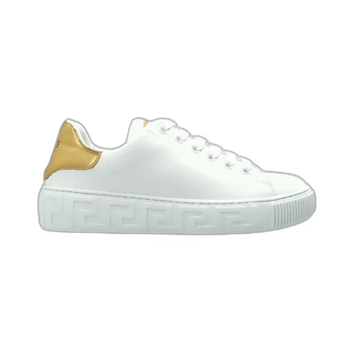 Versace Kids Logo Printed Sneakers