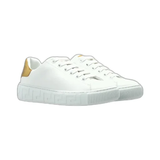 Versace Kids Logo Printed Sneakers