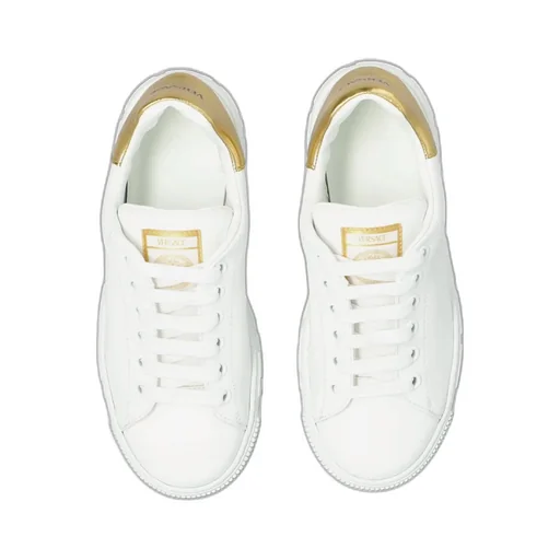 Versace Kids Logo Printed Sneakers