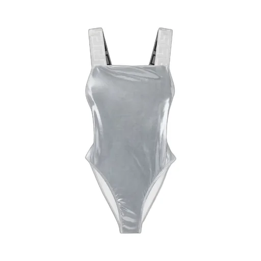 Versace Metallic One-Piece Swimsuit