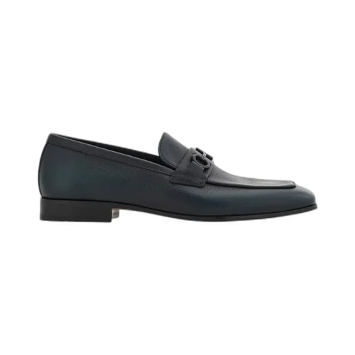 Ferragamo Gancini Stirrup Loafers