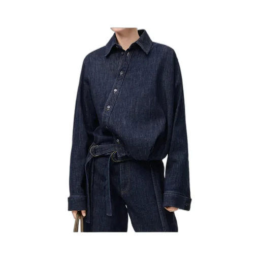 Loewe Draped Denim Shirt
