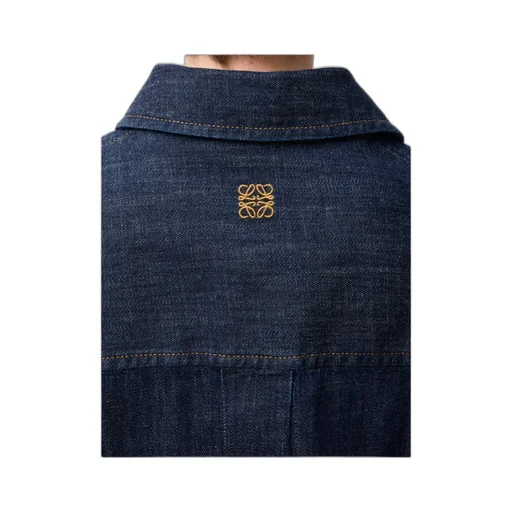 Loewe Draped Denim Shirt