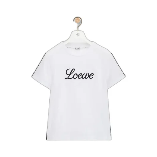 Loewe Logo Detail Crewneck T-Shirt