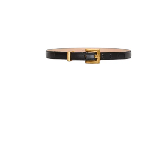 Balmain Pb-Engraved Buckle Belt