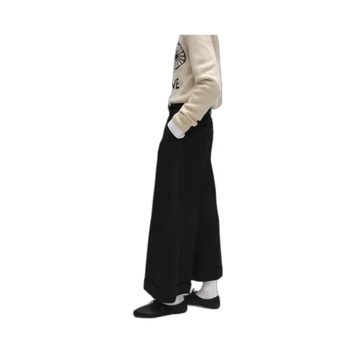 Dock Trousers In Wool And Mohair Gabardine