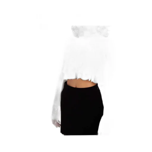 Long-Sleeved Lace Shirt