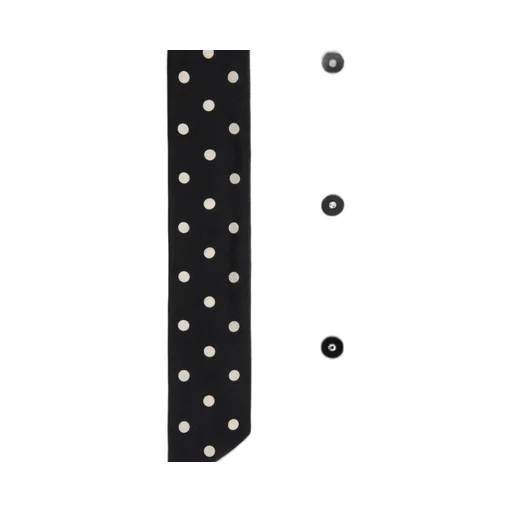 Valentino Plusdepois-Tie Button-Up Top