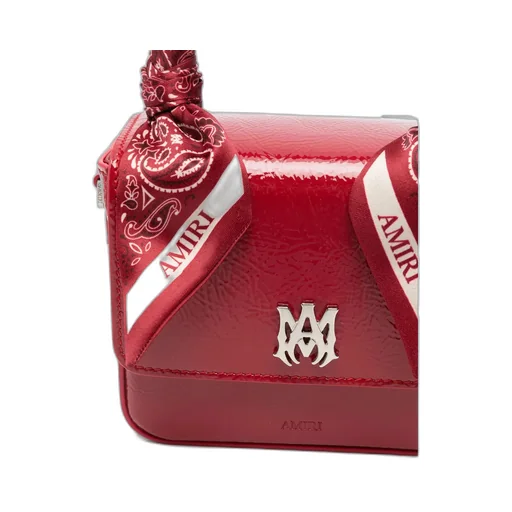 Amiri Logo Plaque Micro Ma Tote Bag