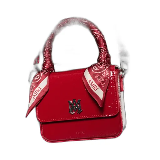 Amiri Logo Plaque Micro Ma Tote Bag