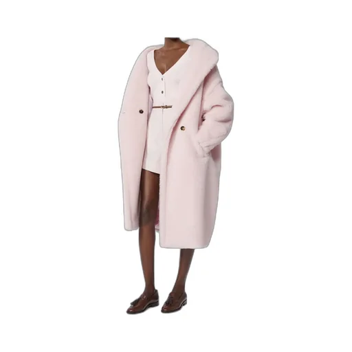 Max Mara Tedgirl Button-Up Long Coat