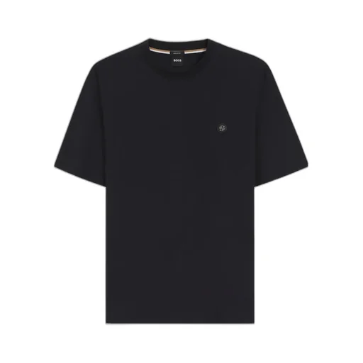 Round-Neck Appliqué T-Shirt