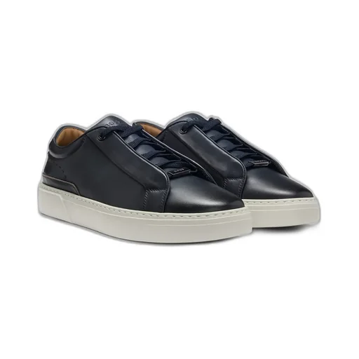 Gary Leather Lace-Up Sneakers