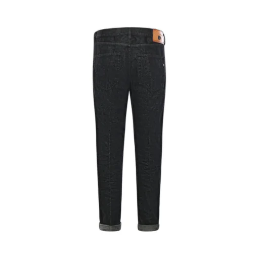 Dondup Turn-Up Straight-Leg Jeans