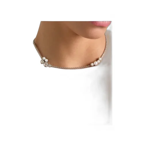 Givenchy Crystal Pearl Short Necklace