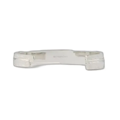 Givenchy Logo Engraved Tape Cuff Bracelet