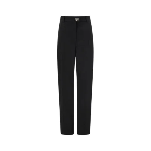 Cashmere Blend Tailored Trouser