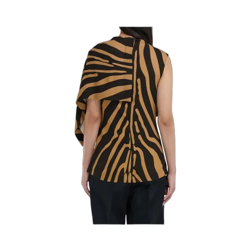 Sleeveless Animal Print Top