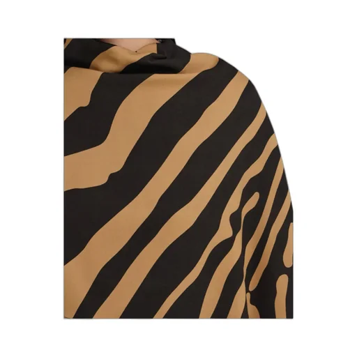 Sleeveless Animal Print Top