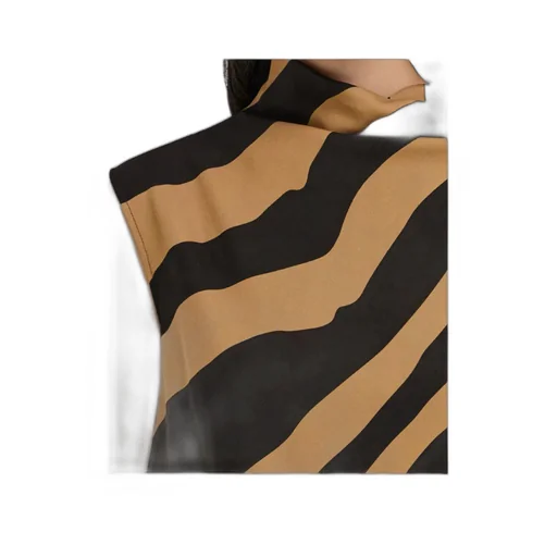 Sleeveless Animal Print Top