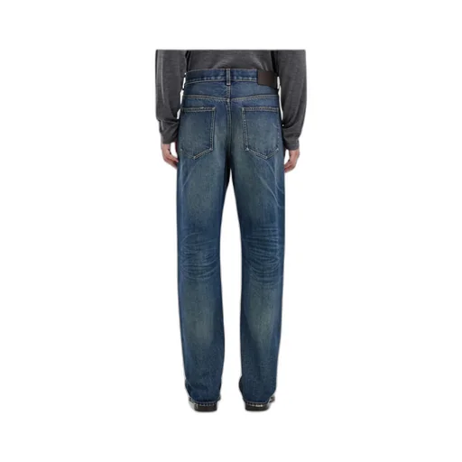 Ferragamo Logo-Patch Straight Leg Jeans
