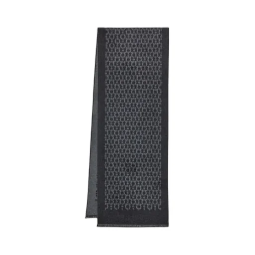 Gancini Silk Scarf