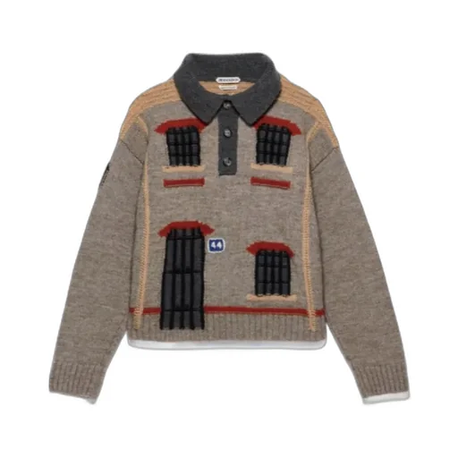 House Polo Sweater