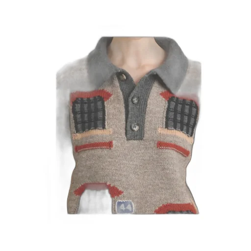 House Polo Sweater