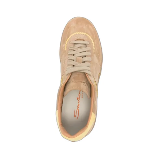 Santoni Logo Embossed Sneakers