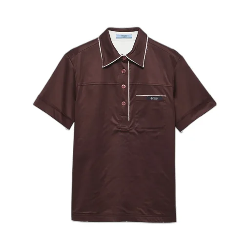 Prada Scotland Short-Sleeved Polo Shirt