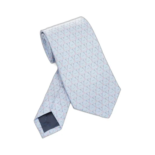Ferragamo Logo Detailed Printed Tie