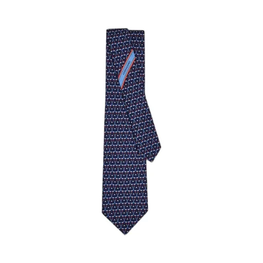 Ferragamo Logo Detailed Printed Tie