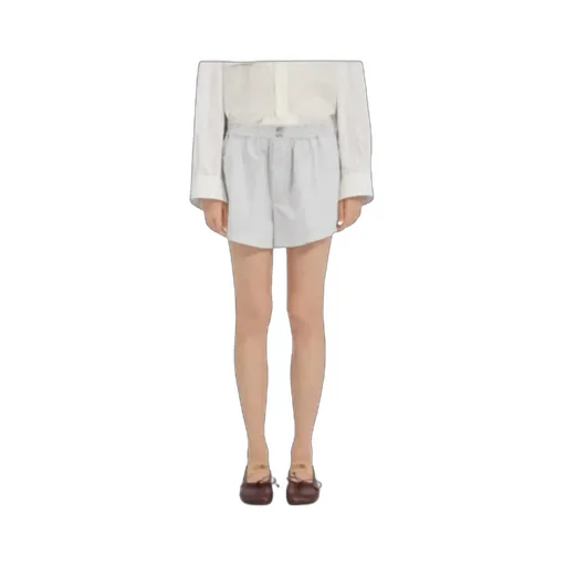 Mm6 Maison Margiela Poplin Shorts
