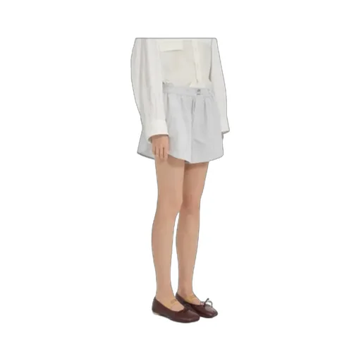 Mm6 Maison Margiela Poplin Shorts