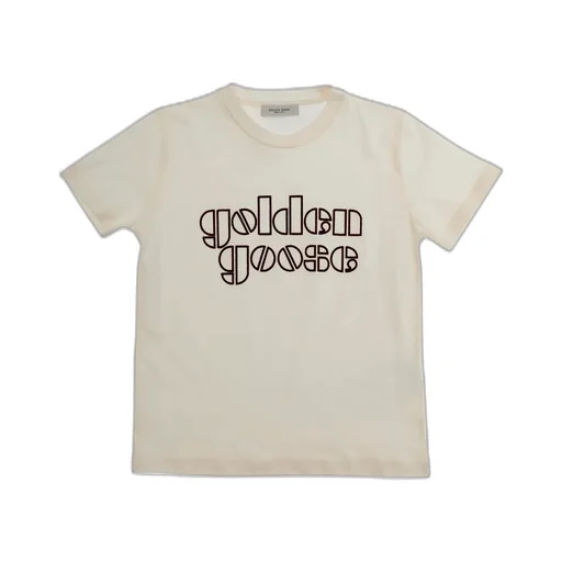 Golden Goose Kids Logo-Detailed Crewneck T-Shirt