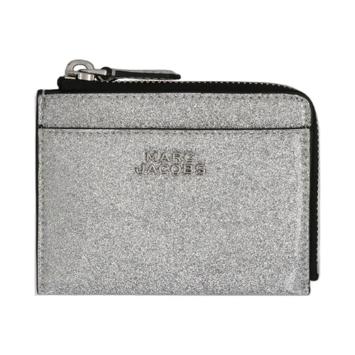 Marc Jacobs The Coated Glitter Everyday Top Zip Wallet