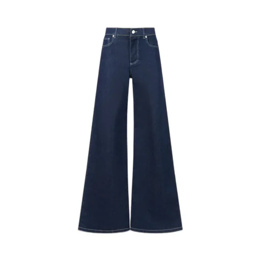 Marni Stretch Denim Wide-Leg Jeans