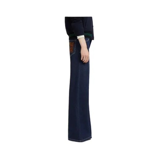 Marni Stretch Denim Wide-Leg Jeans