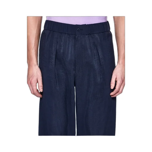 Button-Front Casual Pants