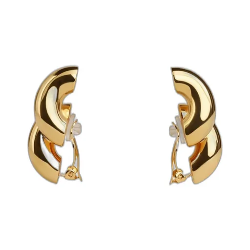 AlaÏA Torsion Clip Earrings