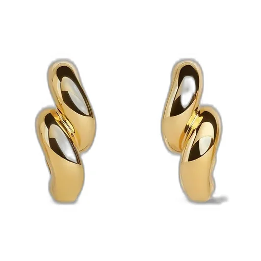 AlaÏA Torsion Clip Earrings