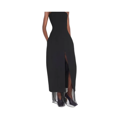 Front-Split Maxi Dress