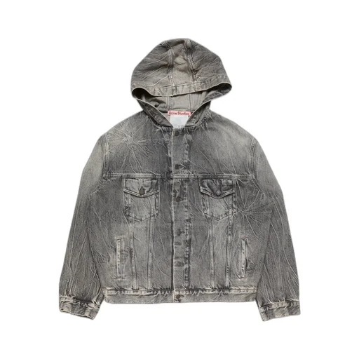 Acne Studios Hooded Denim Jacket