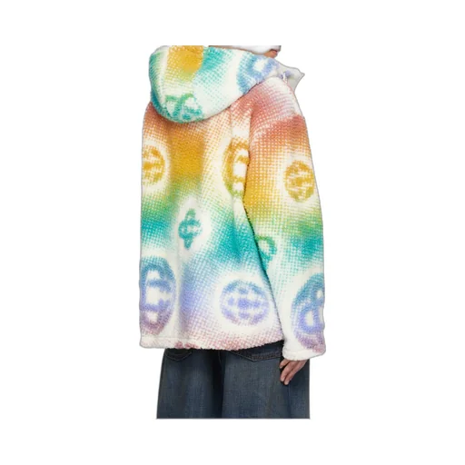Casablanca Monogram Zip-Up Hooded Jacket