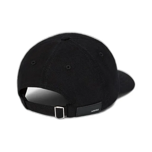 Ma Embroidered Denim Cap